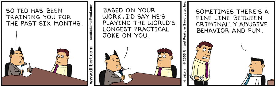 Dilbert Cartoon
